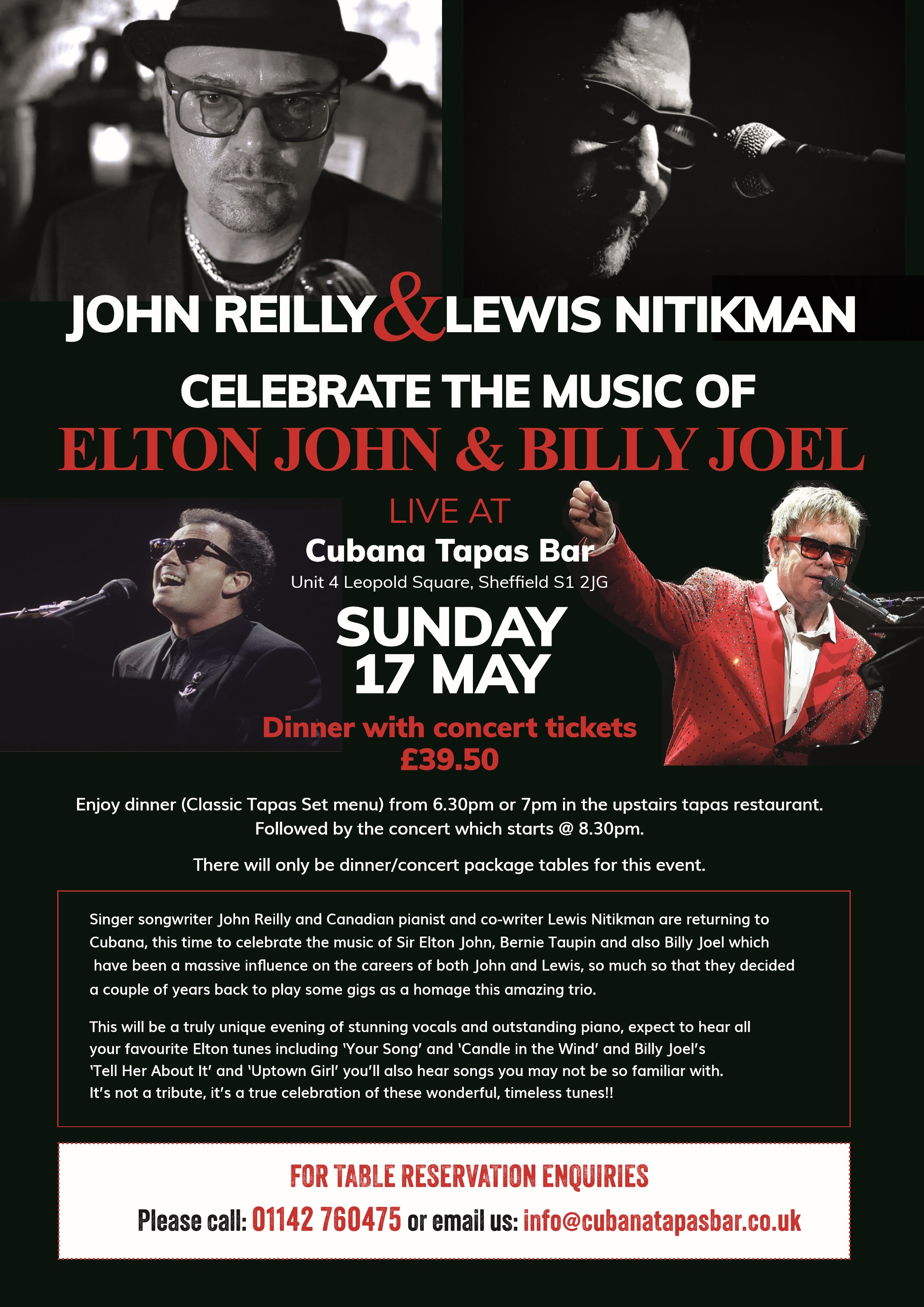 John Reilly at Cubana